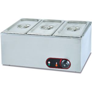 Bain-marie 3 bakken elektrische Bain-marie 3 bakken elektrische