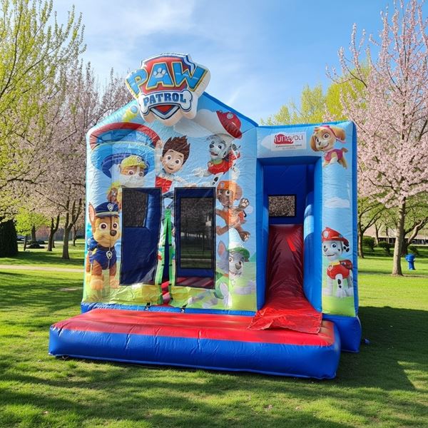 Paw patrol springkasteel huren Paw patrol springkasteel voor kinderen