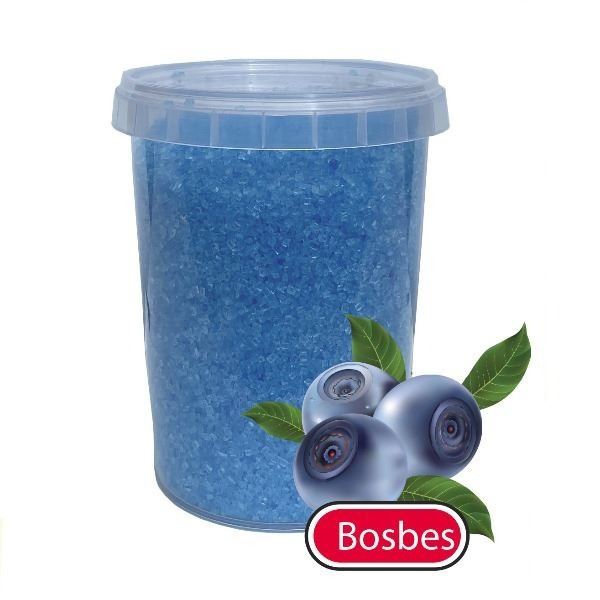 Bosbes Suikerspinsuiker 400g + 30 stokjes Bosbes Suikerspinsuiker 400g + 30 stokjes