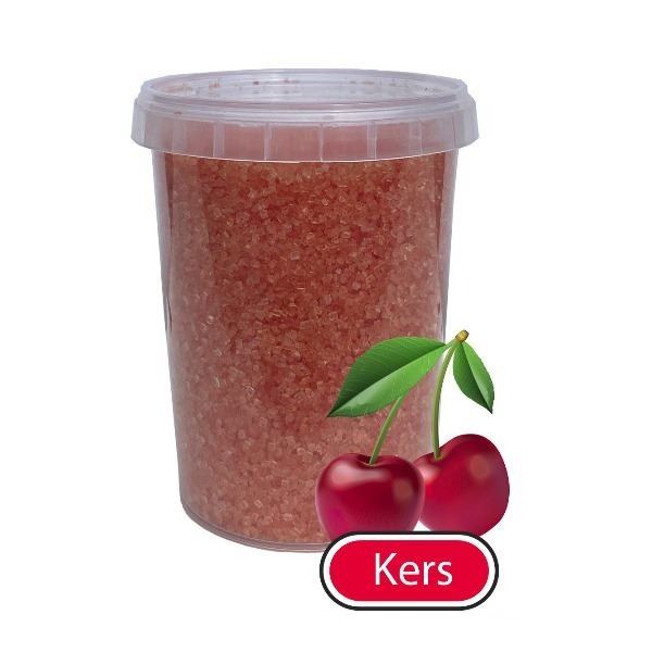 Kers Suikerspinsuiker 400g + 30 stokjes Kers Suikerspinsuiker 400g + 30 stokjes