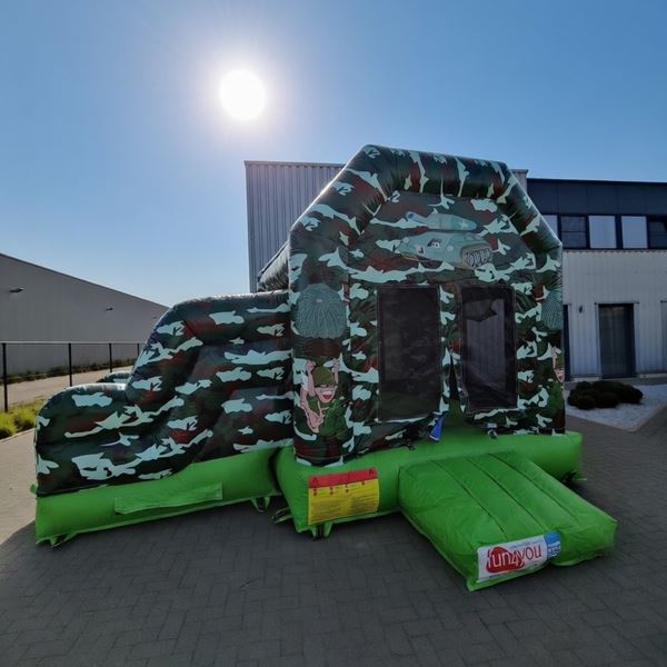 Springkasteel Leger Springkasteel Leger